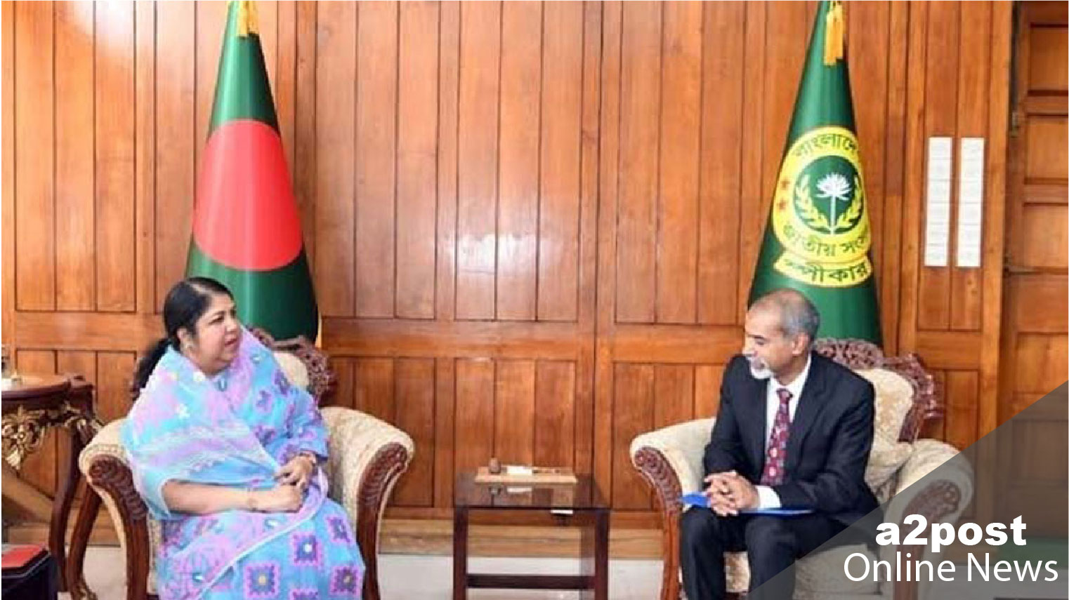 সৌজন্য বৈঠক, স্পিকার এবং ইউনিসেফের দক্ষিণ এশিয়ার আঞ্চলিক পরিচালকের মধ্যে