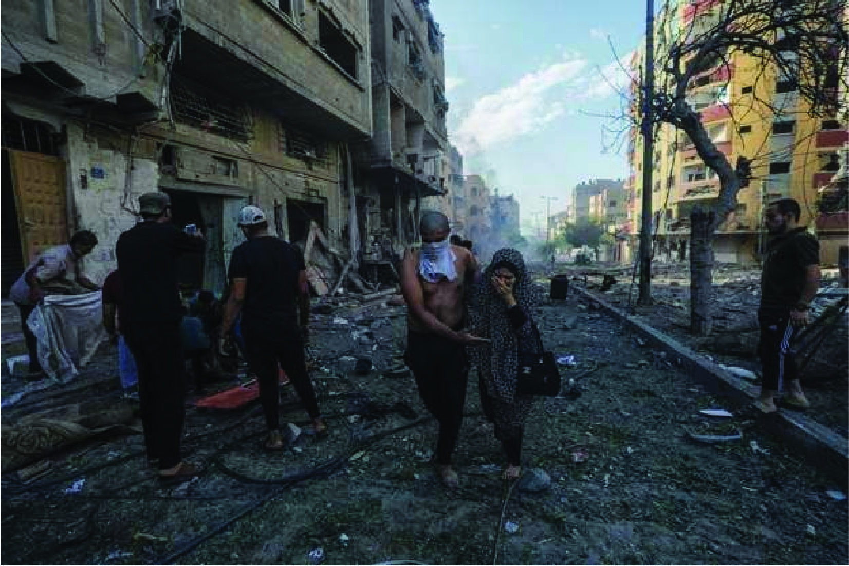 ভয়াবহ মানবিক সংকটে গাজা