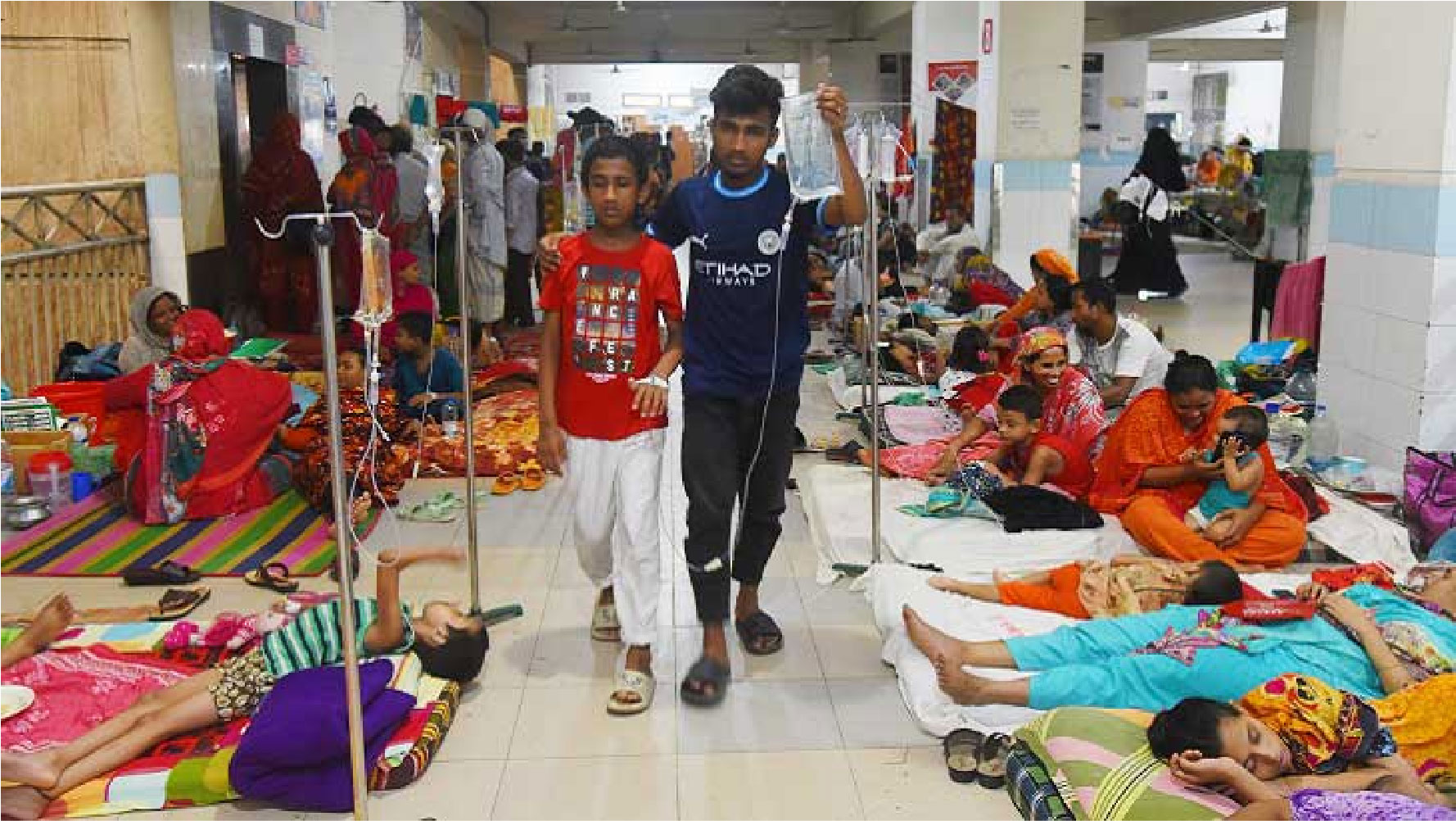 দেশে ডেঙ্গু জ্বরে আক্রান্ত