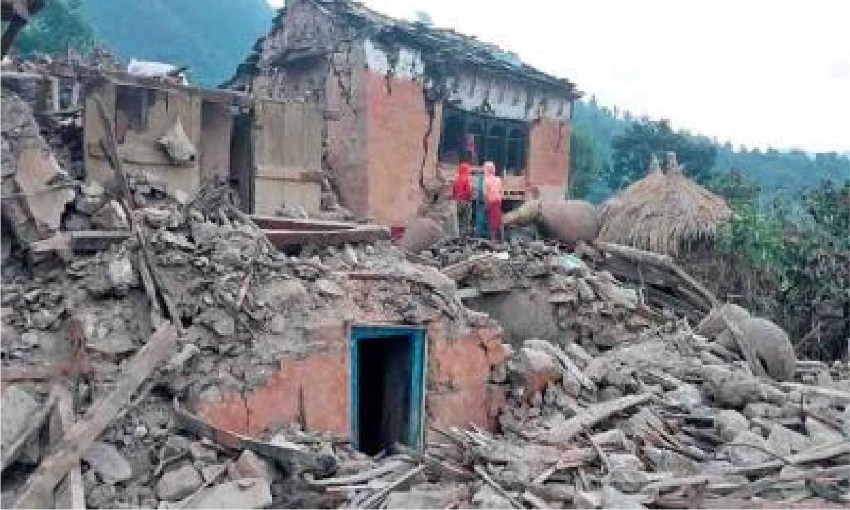 এক ভয়াবহ ভূমিকম্পে