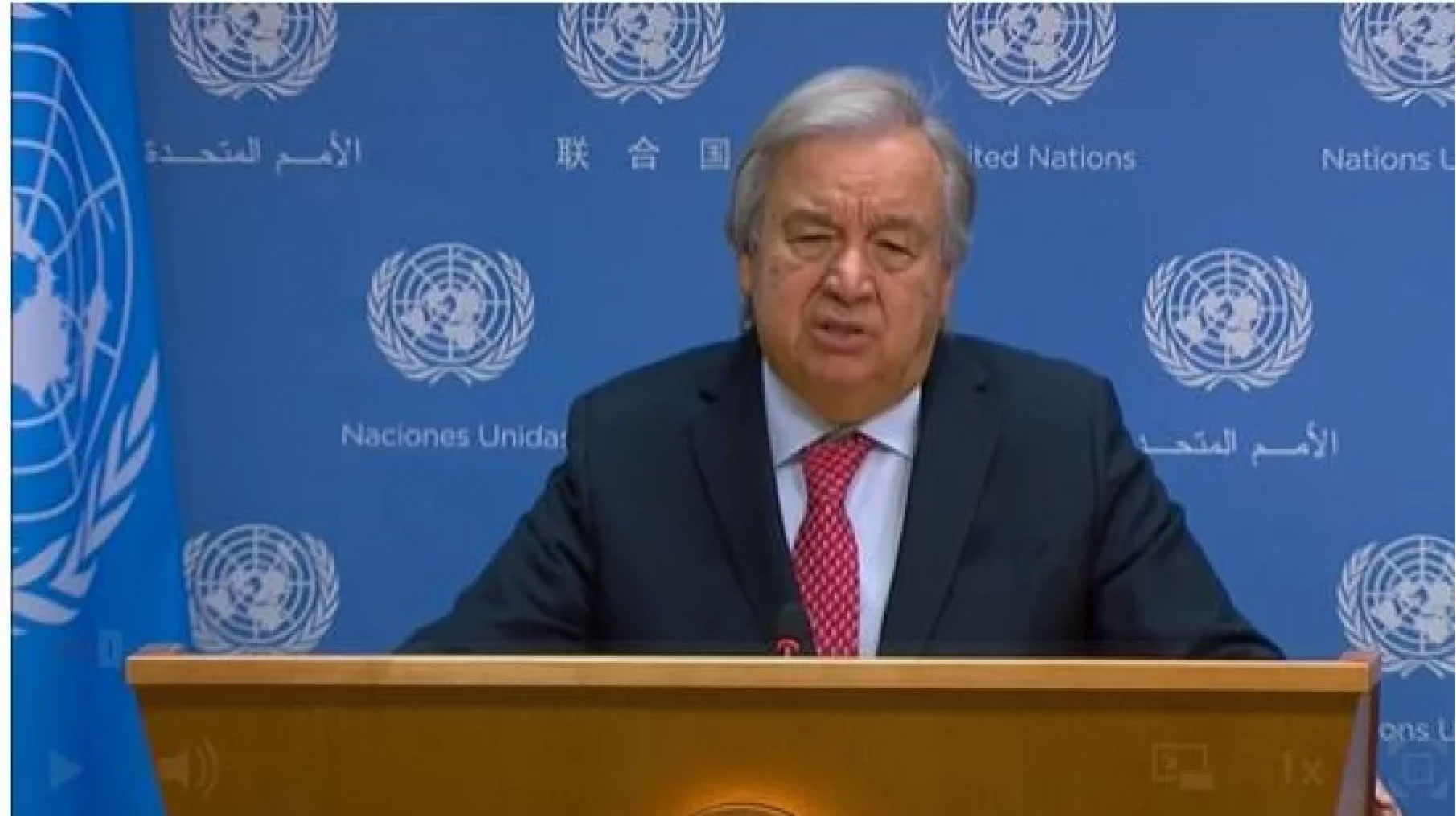 জাতিসংঘের মহাসচিব অ্যান্তোনিও
