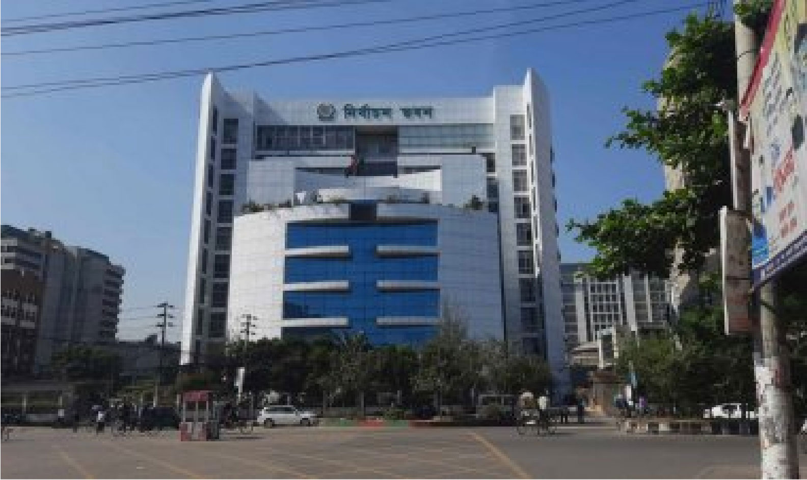 নগর ভবনের প্রশাসনিক কাঠামো