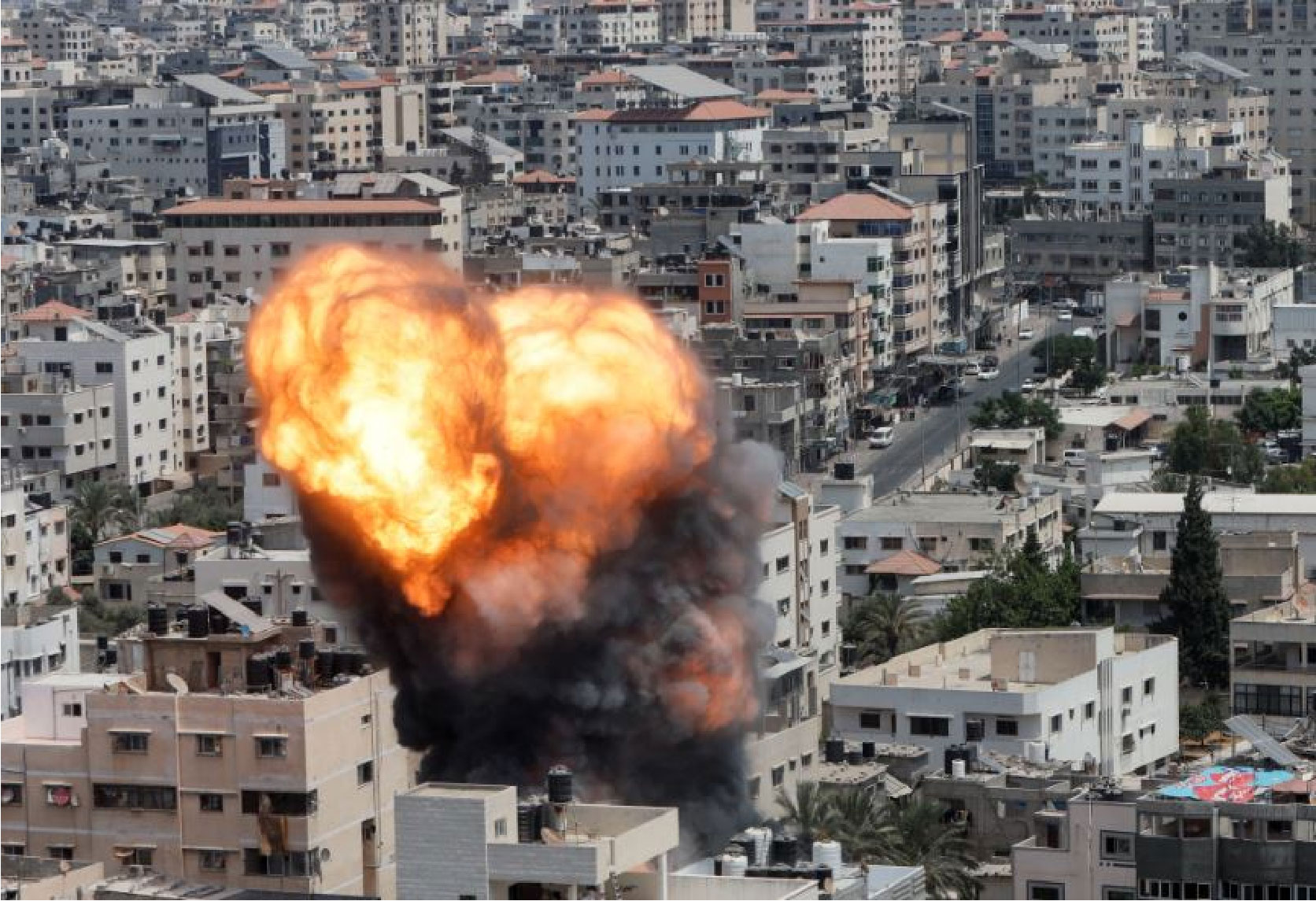 হামাসের নিয়ন্ত্রণে থাকা গাজা