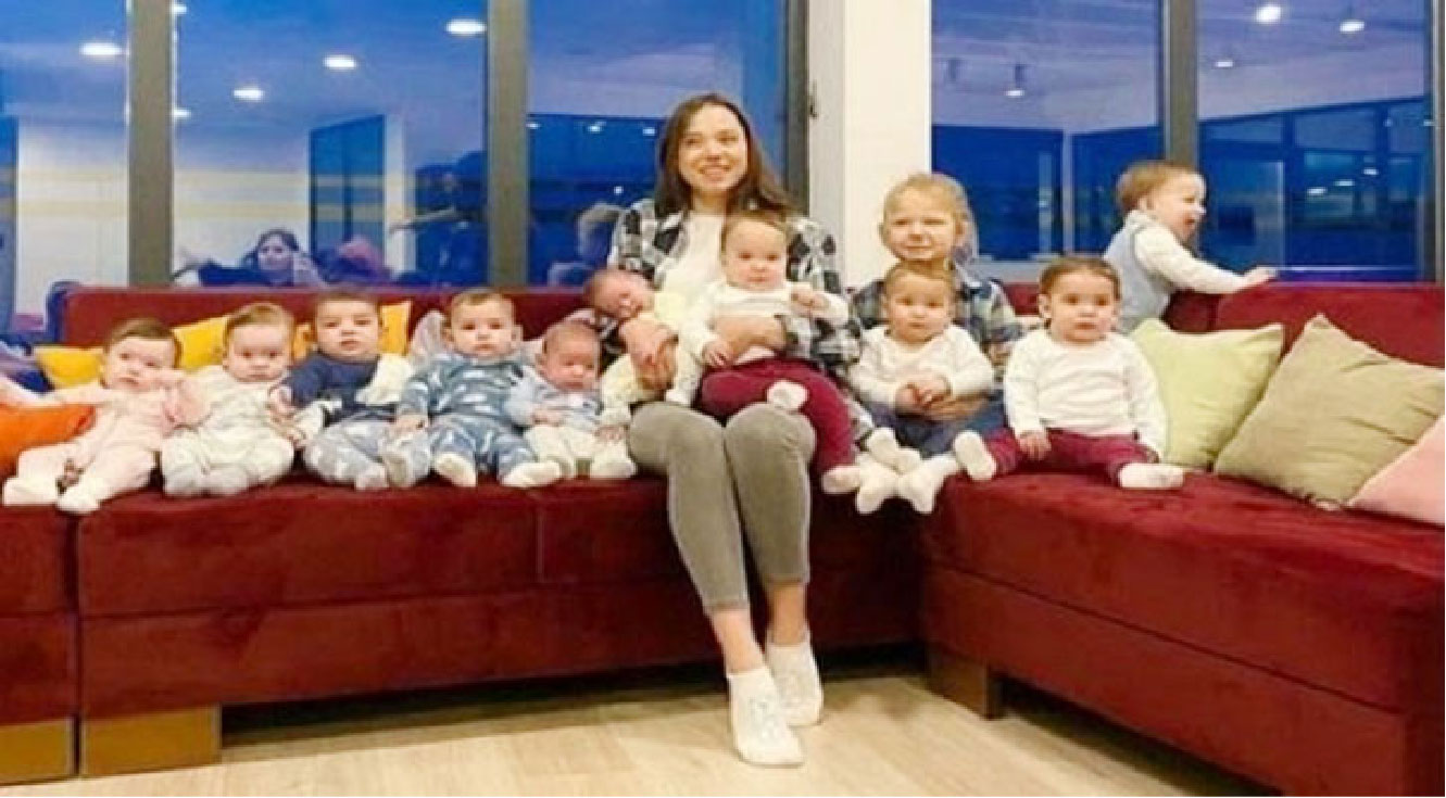 মায়ের ২২ সন্তান