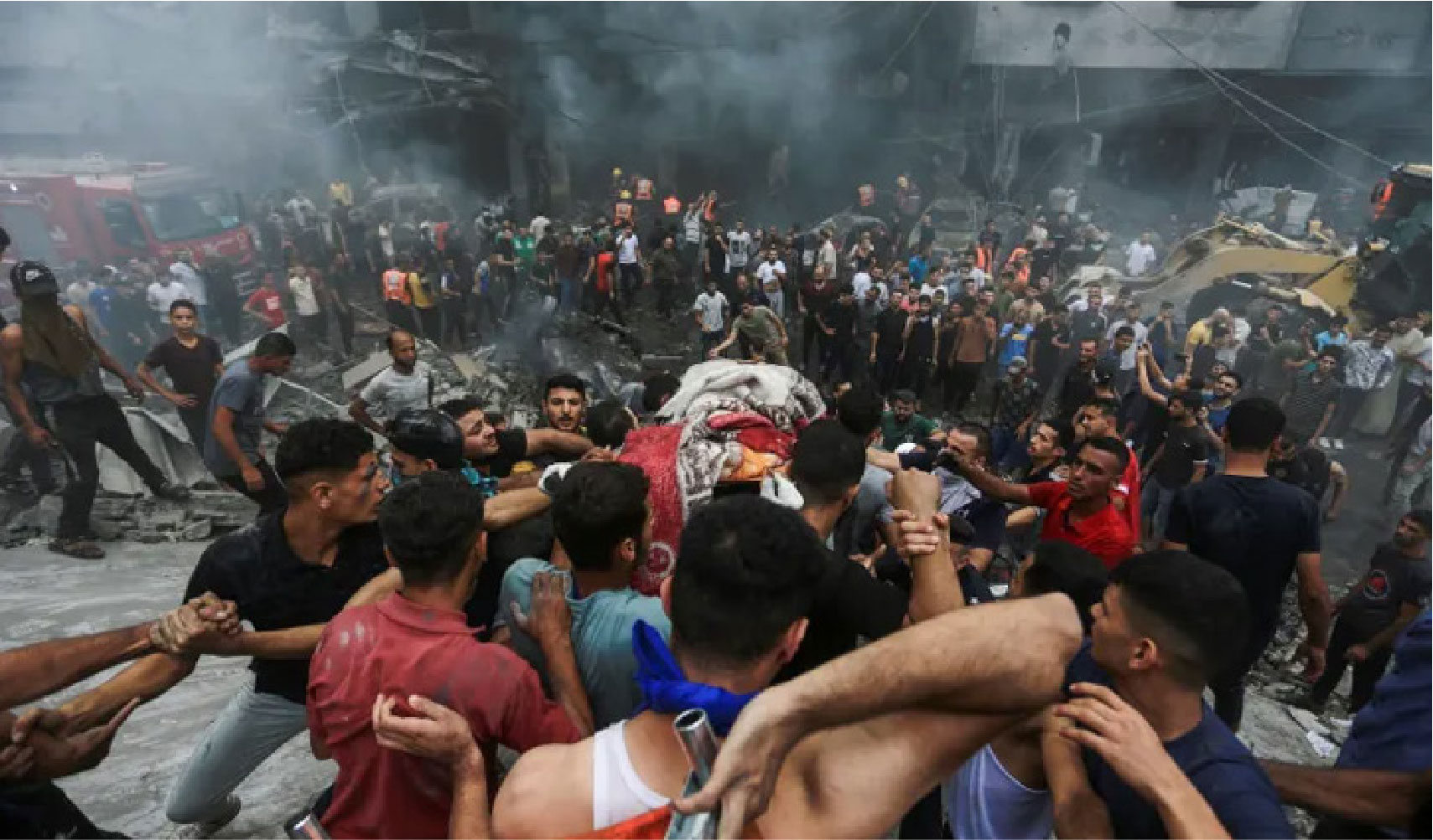 জাবালিয়া শরণার্থী শিবিরে হামলা