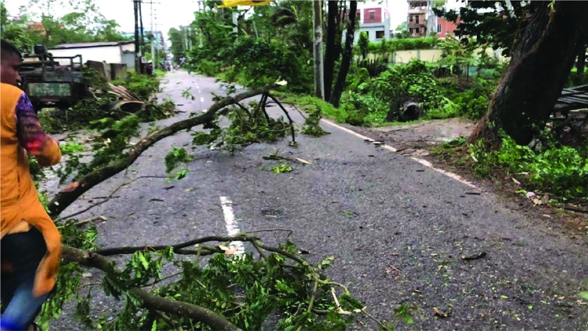 ঘূর্ণিঝড় মিধিলির প্রভাবে সৃষ্ট