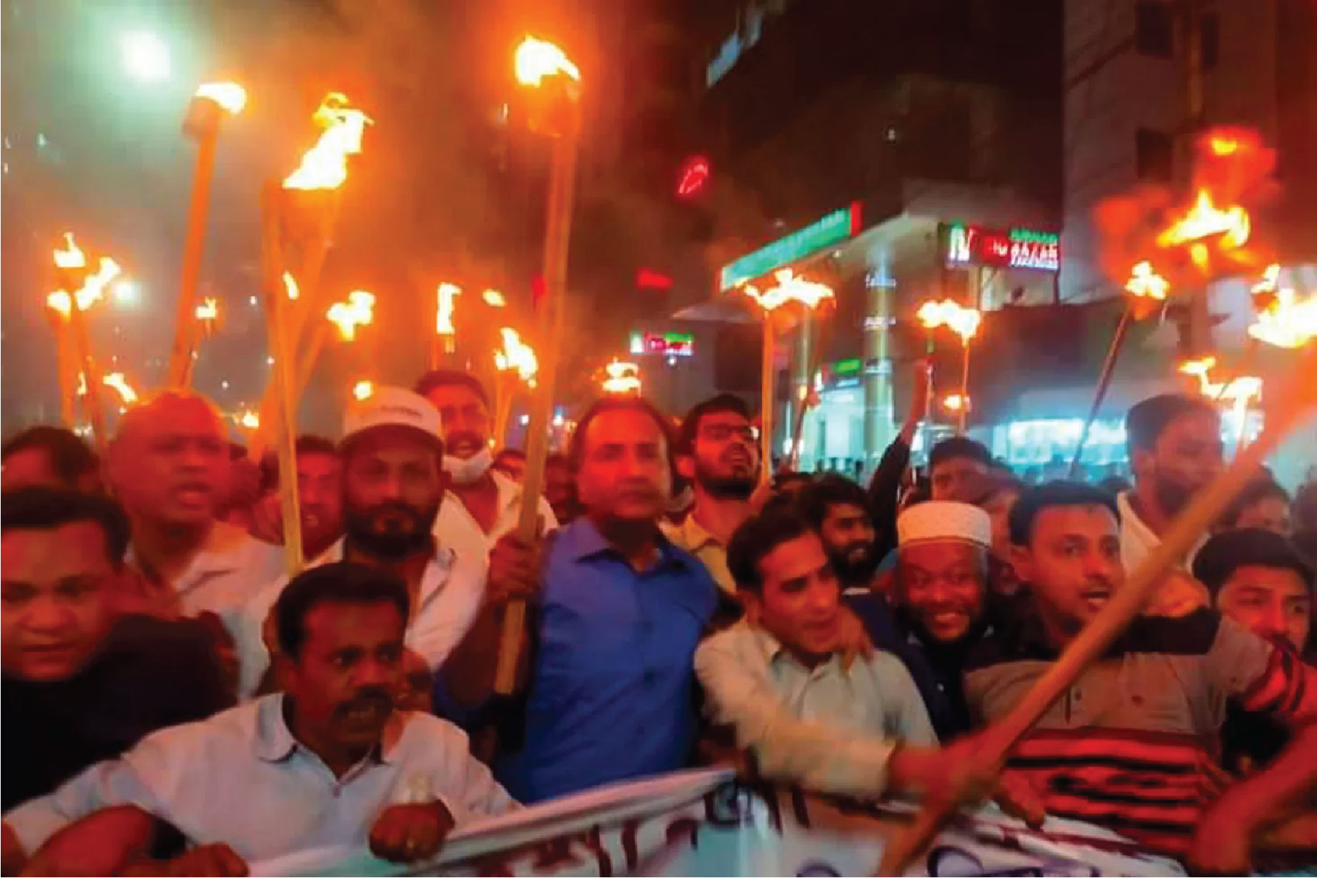 একদফা দাবিতে যুগপৎ