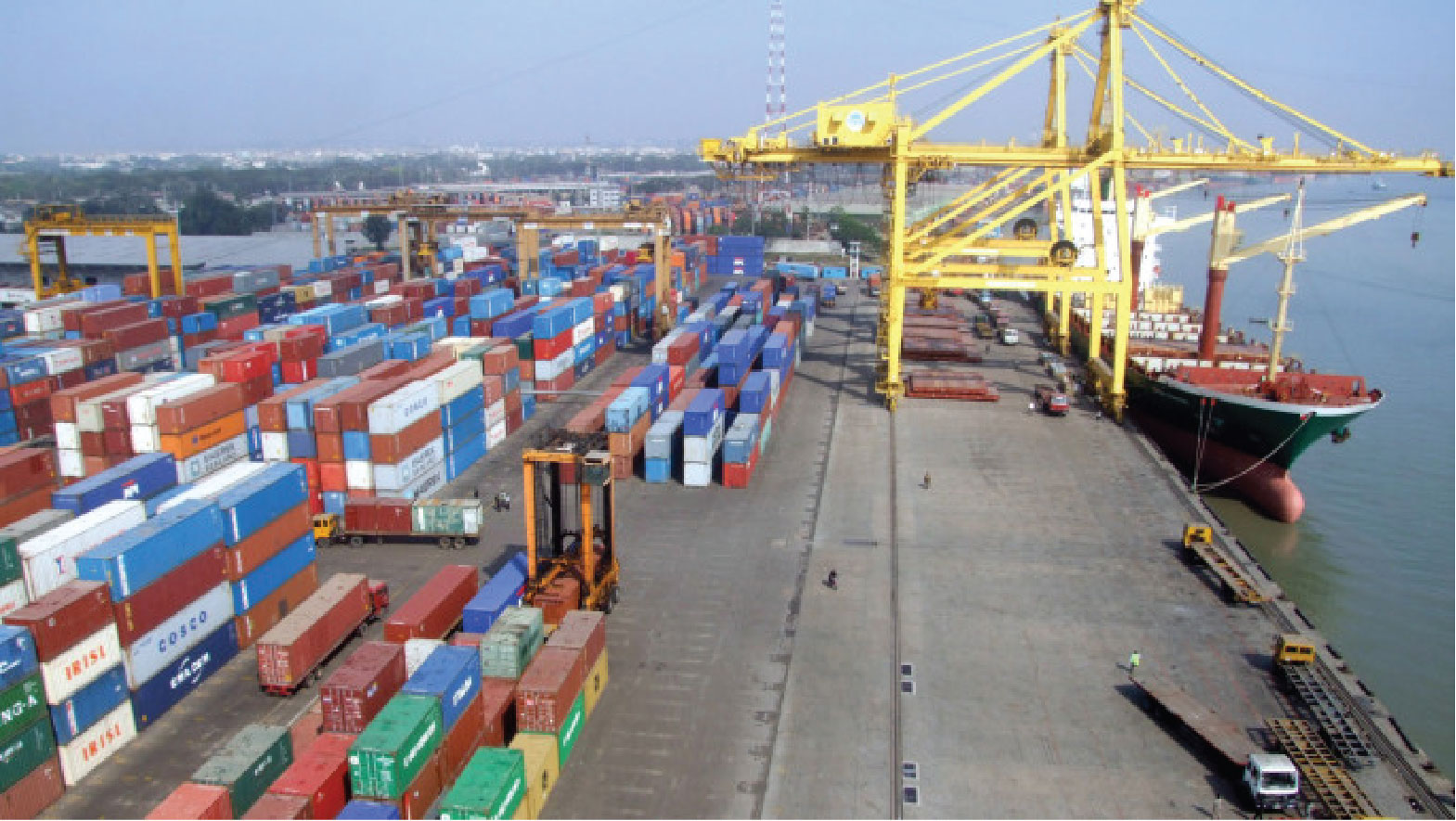 কনটেইনার হ্যান্ডলিংয়ের দিক