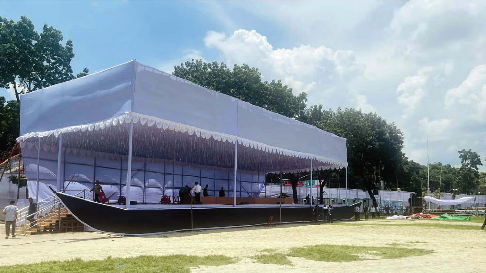 ছয়টি আসনে প্রচার প্রচারণায়