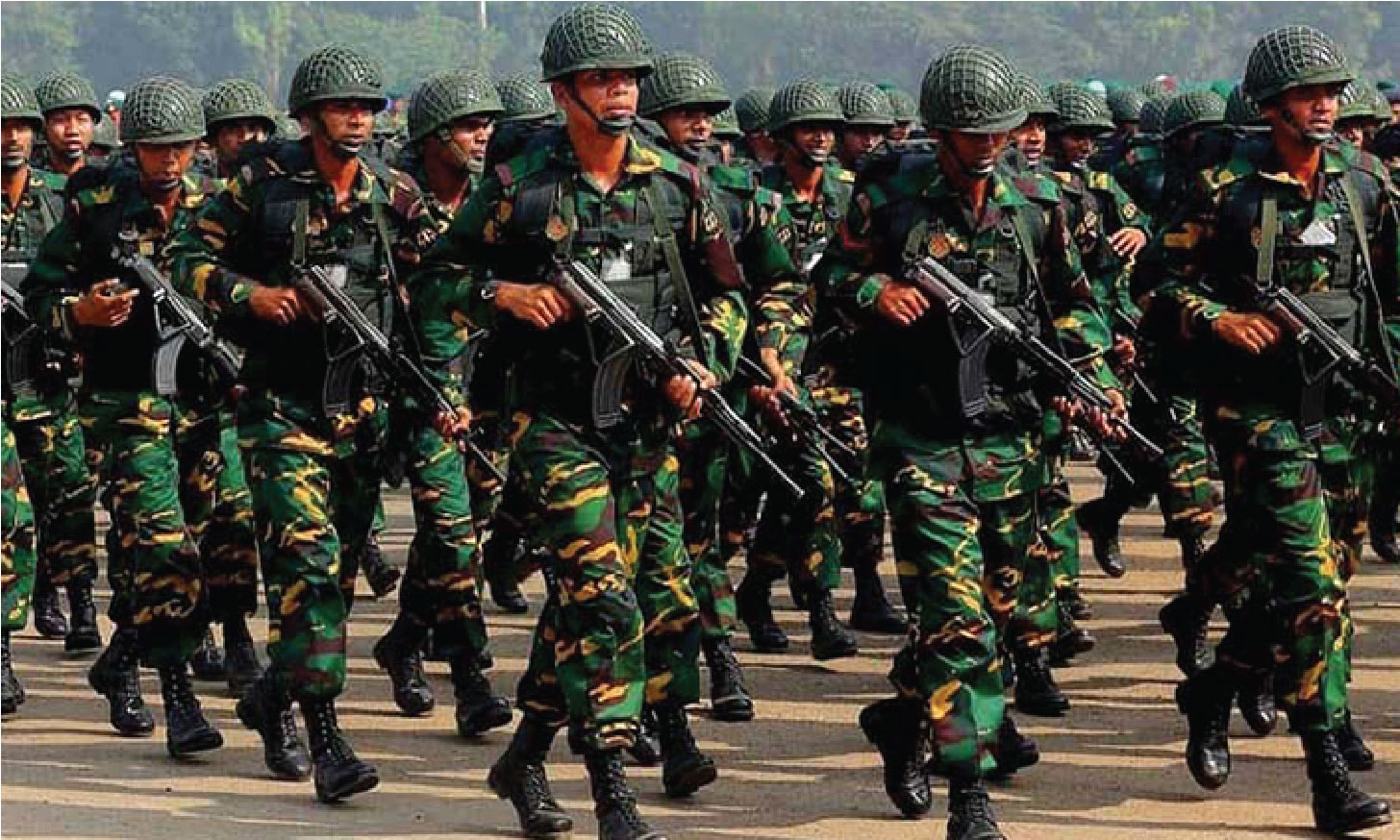 শান্তিপূর্ণভাবে অনুষ্ঠানের লক্ষ্যে