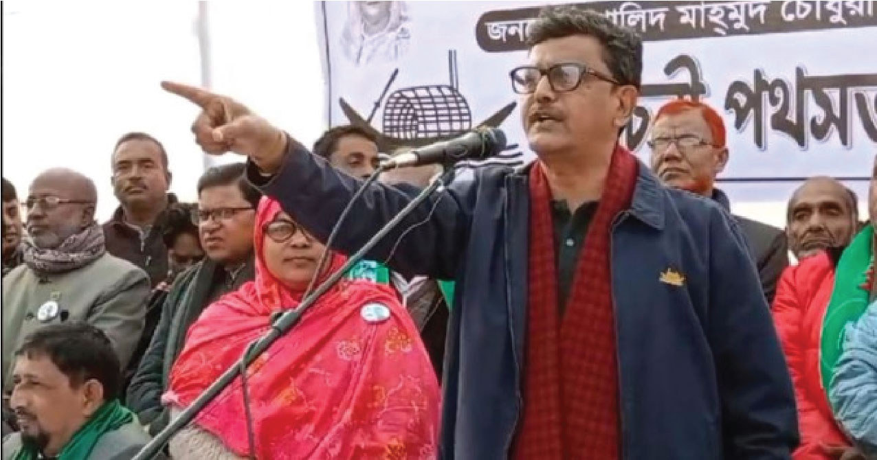 নৌপরিবহন প্রতিমন্ত্রী খালিদ মাহমুদ