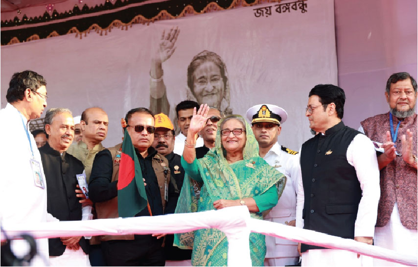 প্রধানমন্ত্রী শেখ হাসিনা